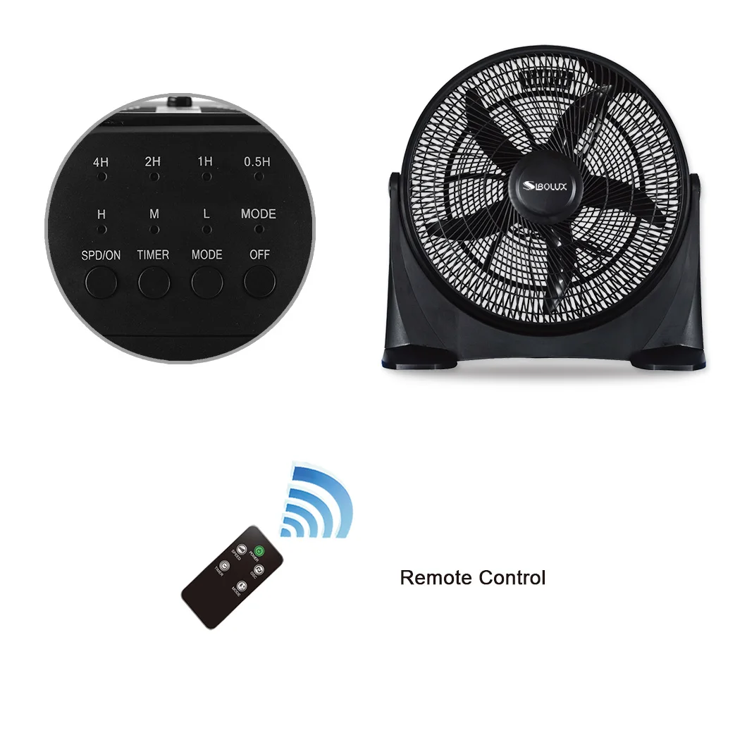 Hot Sale 20" Strong Air Remote Control Table Box Fan For Outdoor