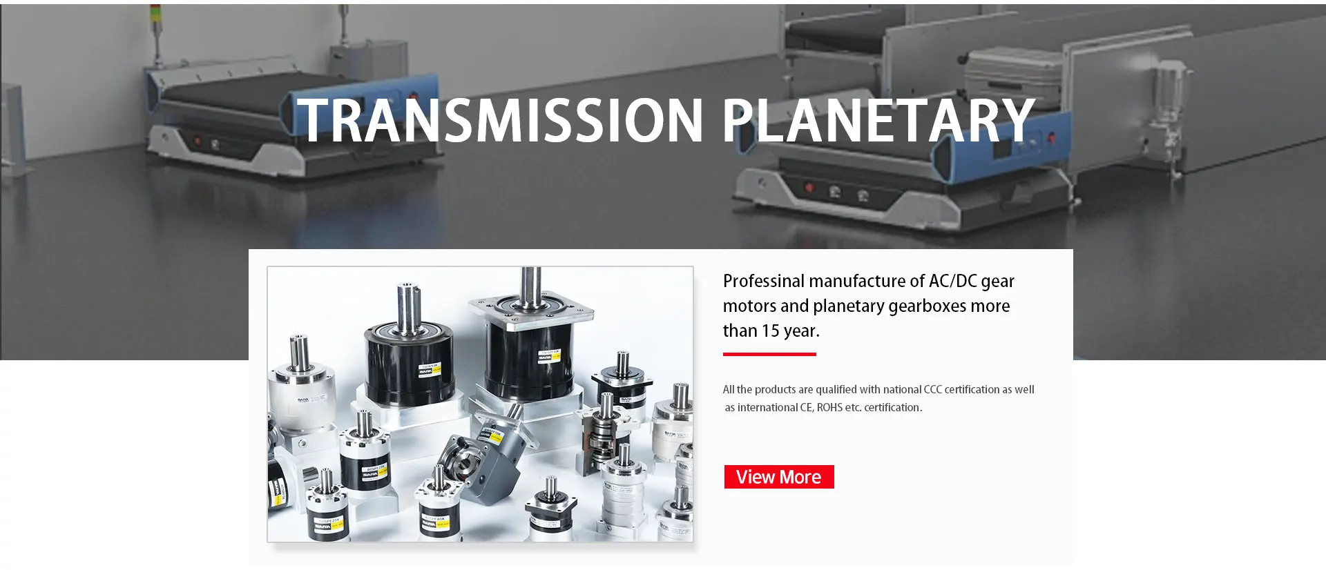 Company Overview Hangzhou Saiya Transmission Equipment Co., Ltd.