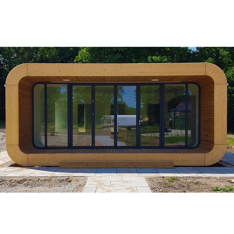 Apple House 20ft 40ft Outdoor Modern Popular Prefab House Working House Office Pod Apple Cabin