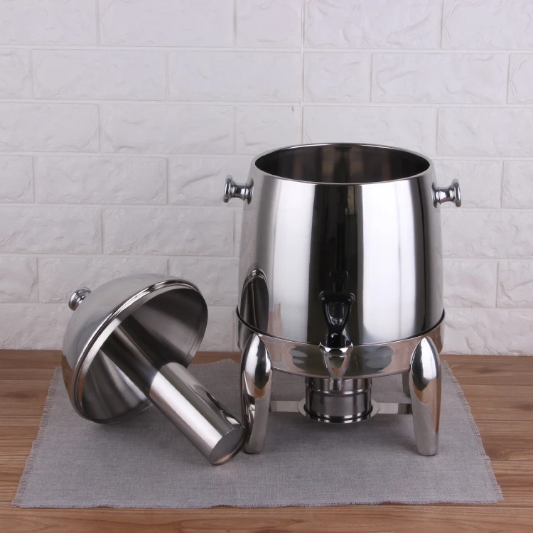 New Design Stainless Steel Buffet Equipment Catering Fruit Cold Container Electric Beverage Juice Drinking Dispenser_13