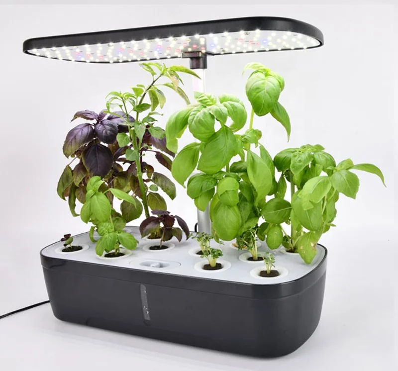 Gardening Smart Indoor Home Automatic aero Garden Planter Pots Hydroponics  Planter Herb Intelligent Hydroponic Growing Systems