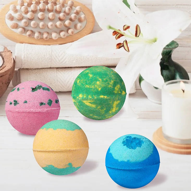 Оригинальный производитель, Собственная Марка, оригинальные натуральные Бомбочки для ванны, органические спа-Бомбочки для ванны, бомбочка для ванны с индивидуальным логотипом, веганская красочная Радужная бомбочка для ванны