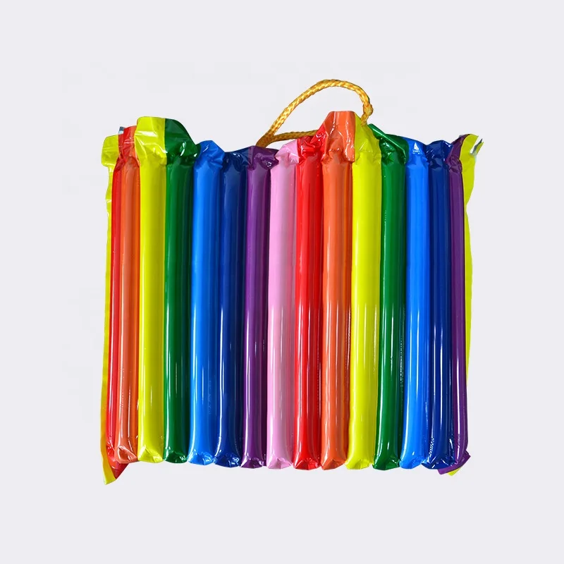 Gelbe Luftsäule tasche Schutz verpackung Aufblasbare Wickel