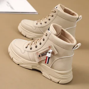 W2556-1 Wholesale Women Winter Boots Ankle Boots Platform Sneakers Ladies Snow Boots Casual Shoes