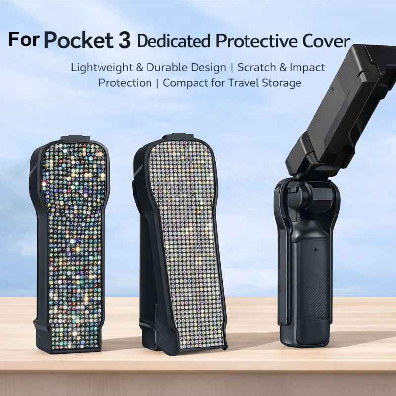 product customized lightweight portable for dji osmo pocket 3 abs protective case for gimbal camera lens touch screen shell accessories-2