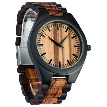 Hot Sale Japan Movement Classic Wholesale High End Box Custom Design Watch Oem Luxury Wooden Wrist Watch For Men