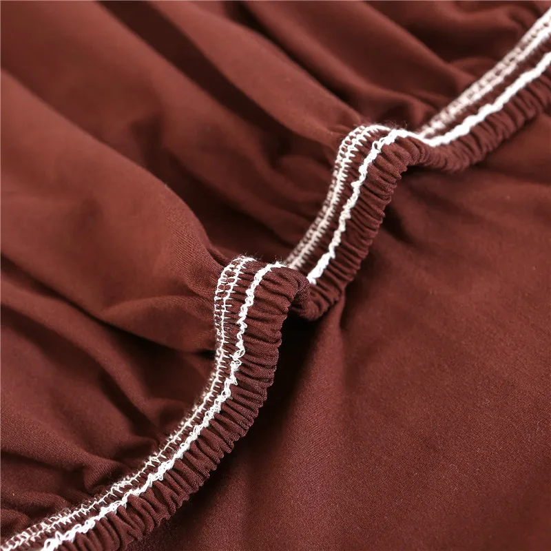 Modern minimalist style solid color all-inclusive sofa cover elastic stretch waterproof 1/2/3/4 seat sofa cover