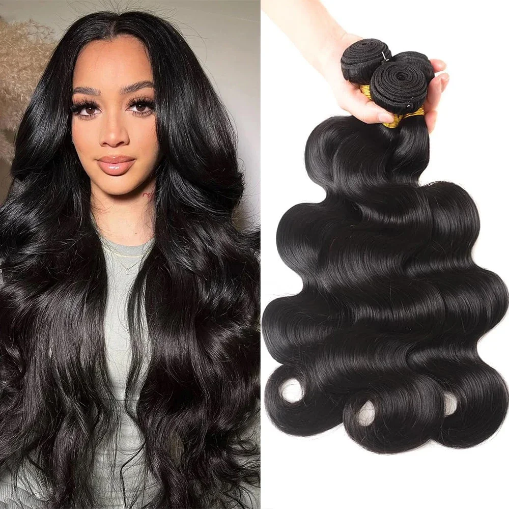 Pacchetti Body Wave Extension per capelli umani spessi e pieni per donne Pacchetti per capelli umani brasiliani vergini grezzi Pacchetti Remy_voghion.com
