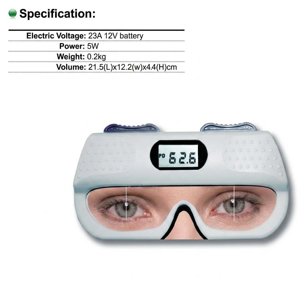 Equipment Pupil Measurement LY-18 Pupil Meter Pd Puilp Rangefinder Optical Pupil Meter