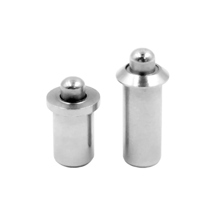 Short Type Micro Spring Plunger Pins with Flat Collar