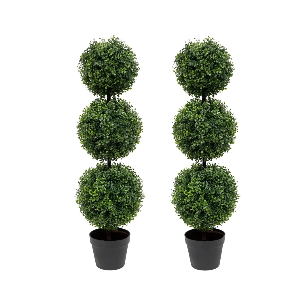 Outdoor Designer Faux Topiary Uv Protected Topiary Trees Ball