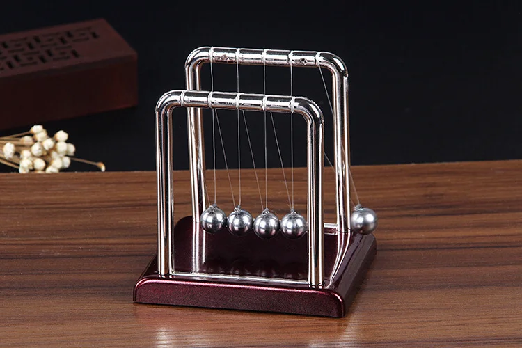 Simple Magnetic Physical Newton Swing Pendulum Wave Ball Experiment Physics  Toy Newton Balance Friction Ball  Toys Decoration