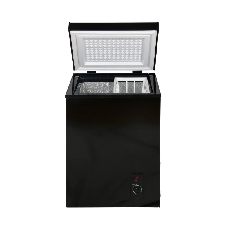 Mini Commercial 100L Portable Top Open Single Door Ice Cream Fridge Cold Food Chest Deep Freezer for Home