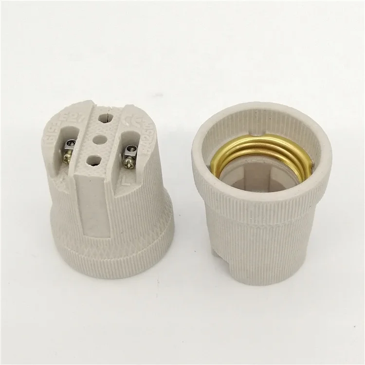 e27 ceramic bulb holder