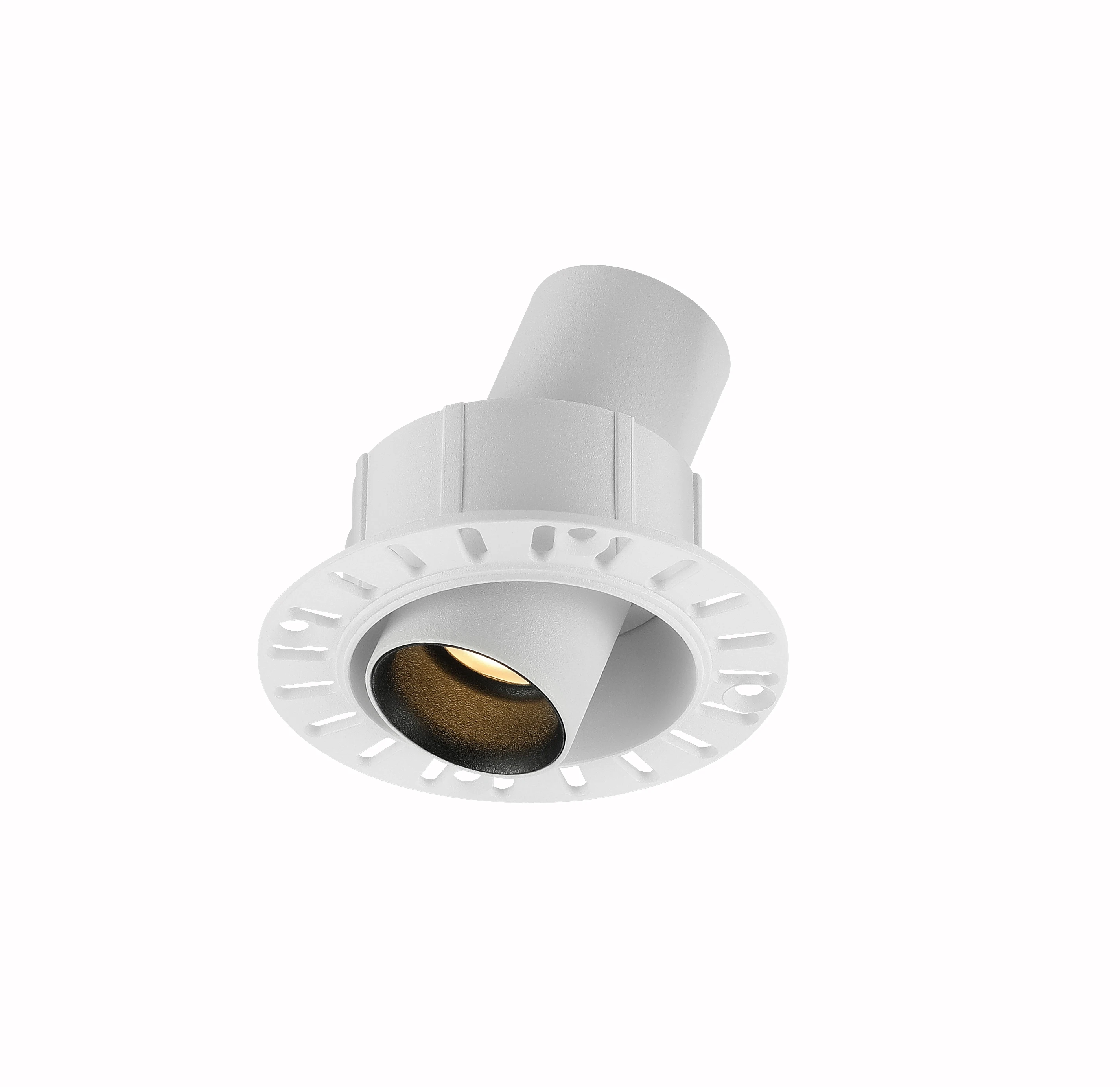Adjustable LED Panel Downlight Spotlight for Home Office Recessed Modern Design with Auto Color Rendering ROHS Certified Com