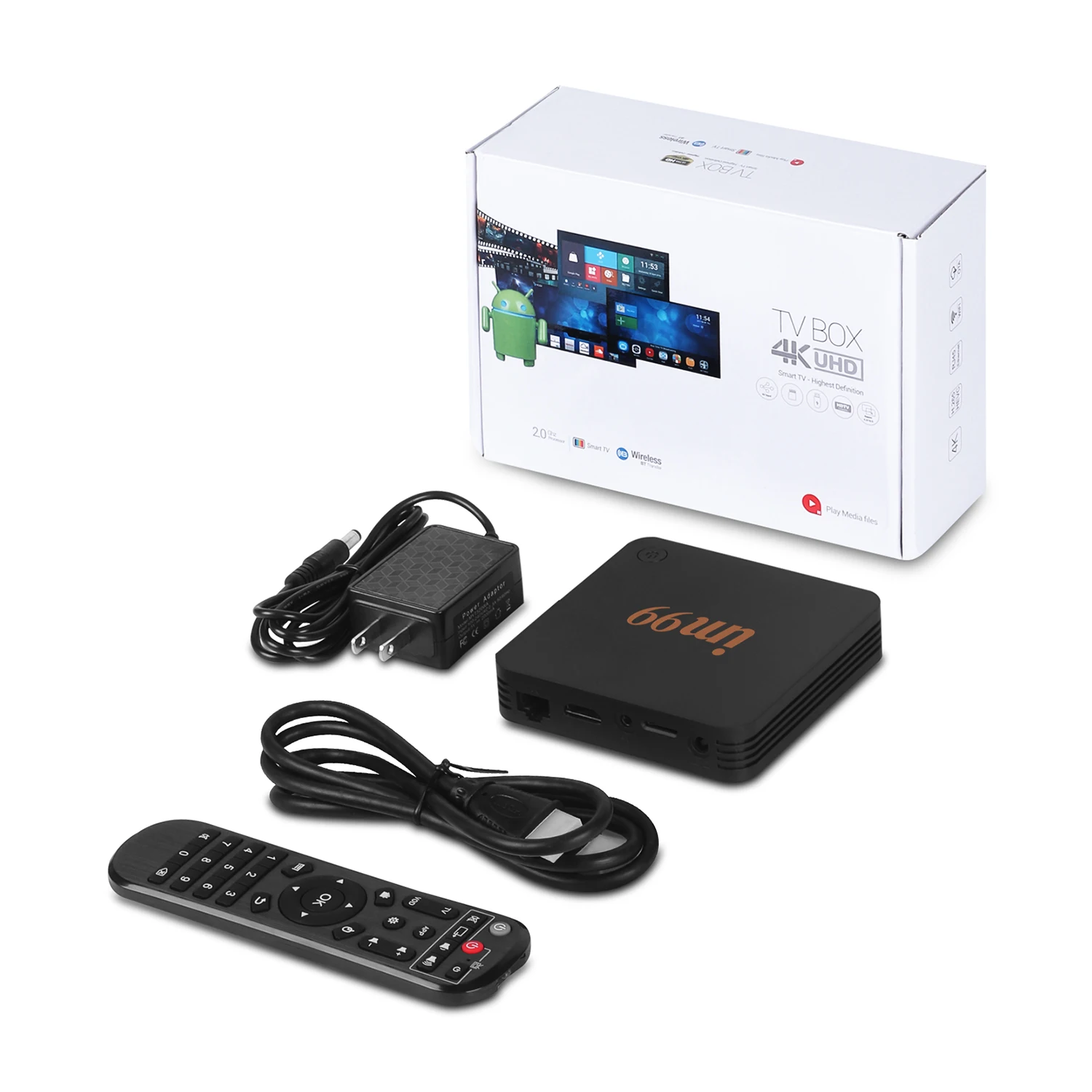 Factory Custom Design Set Top Box Original Chipset Amlogic S905L Medium Player With WiFi BT Android TV Box