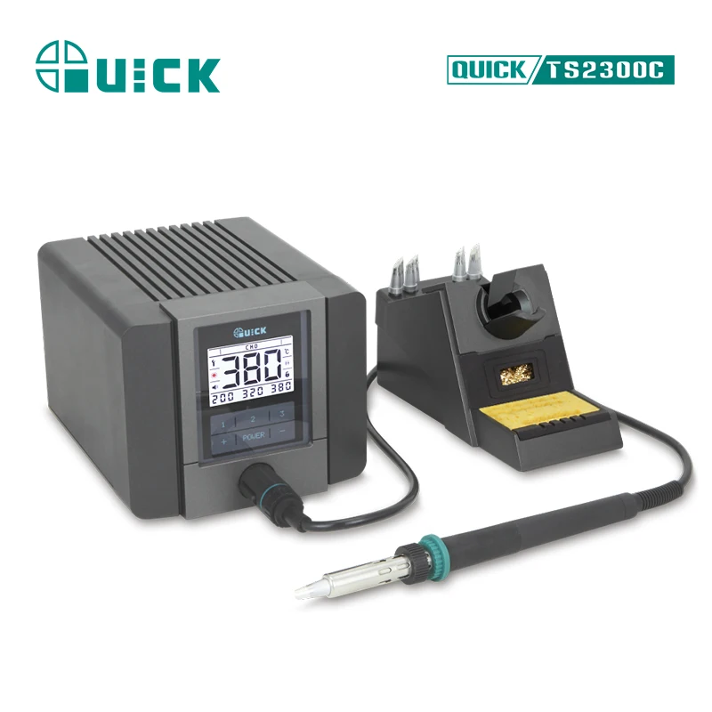 TS2300C 150W Quick-Soldering Station Intelligent SMD Rework Iron with Online Function 220V Motor and Engine Core Components