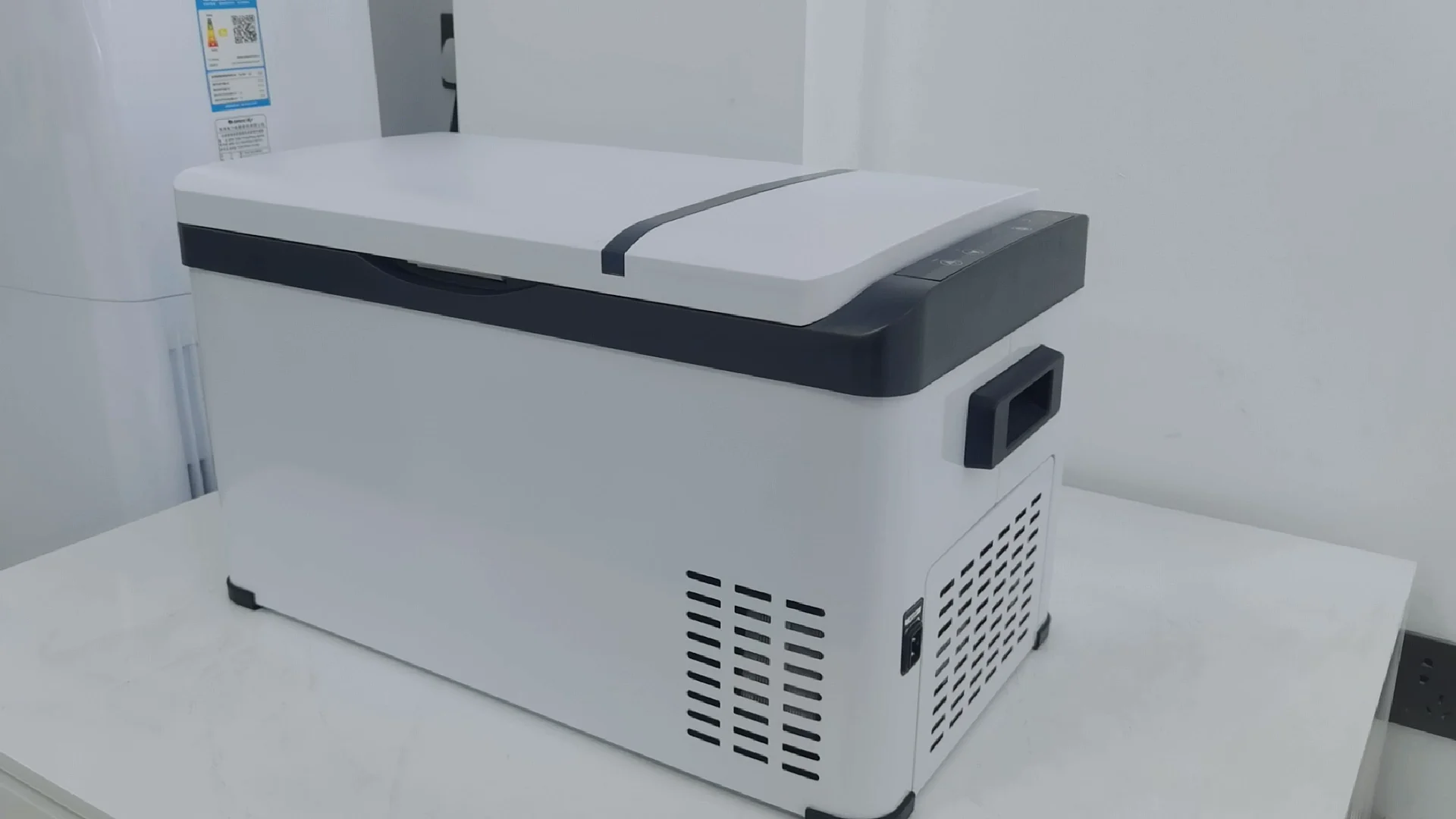 Portable Dc 12/24v Auto Freezer Refrigerator Mini Car Fridge 20l For ...