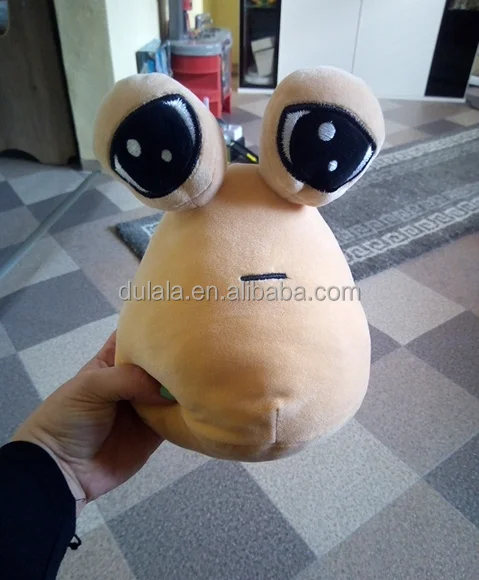 ja-20cm soft pou stuffed animals alien