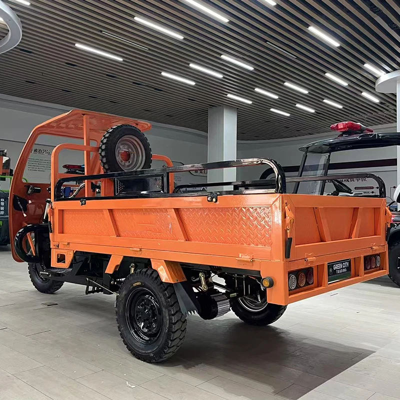 2025 Motorized Electric Tricycles Open Type Cargo Bike With  Long Driving Mileage for Cargo