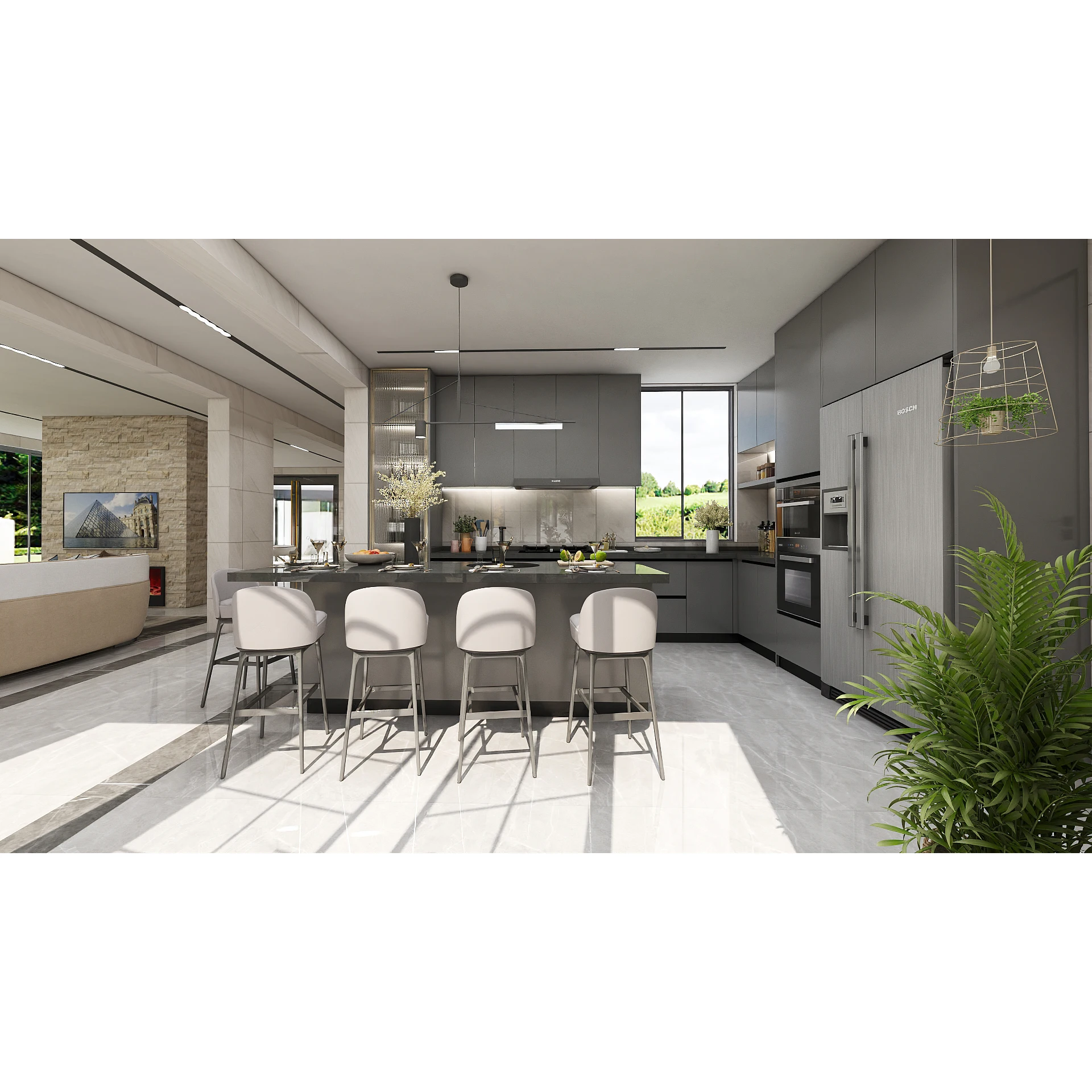 2021 new arrival modern kitchen cabinet professional manufacturer