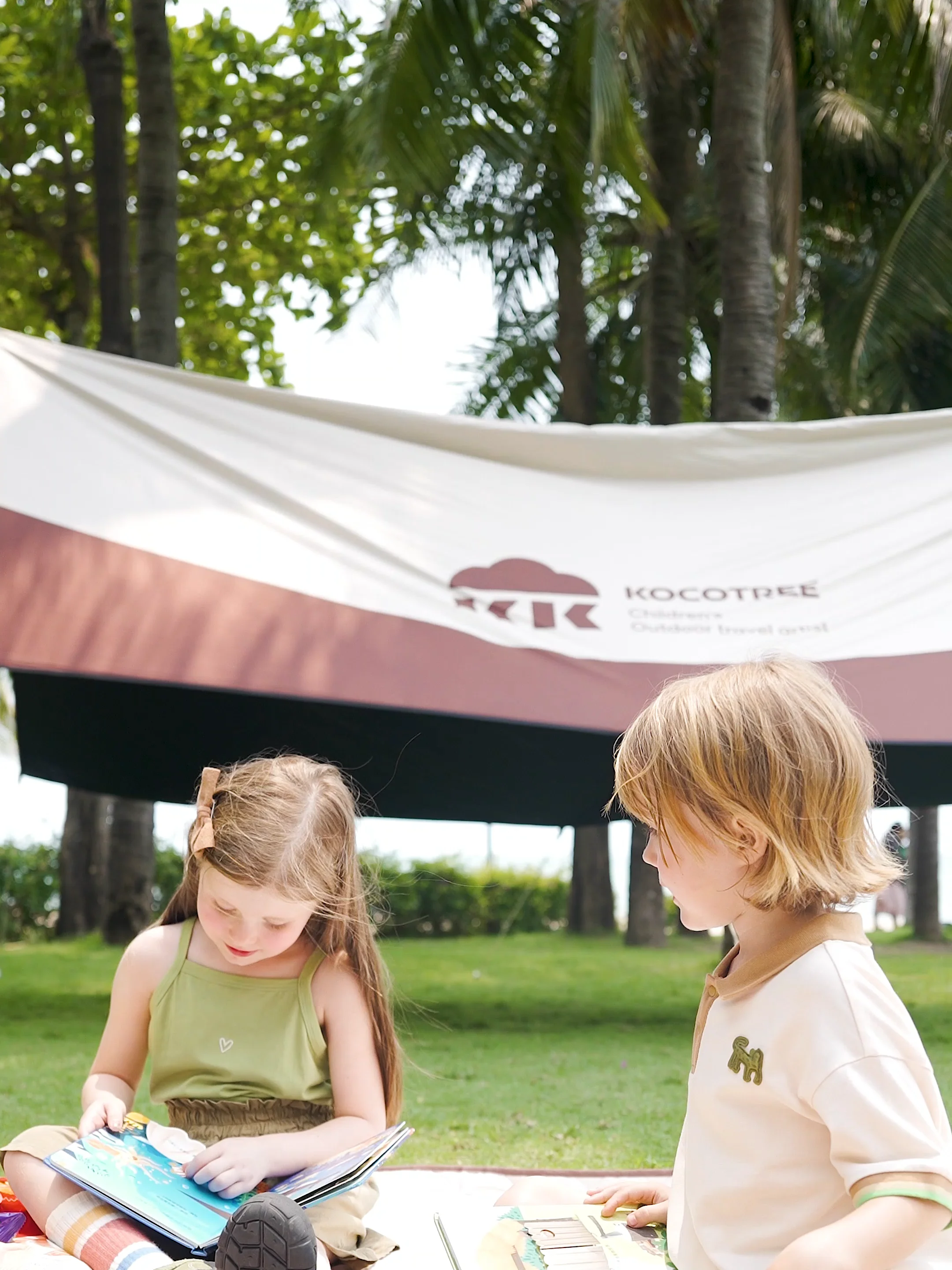 Kocotree Family Shelter Sun Shade Rain Fly Awning Camping Tarp With