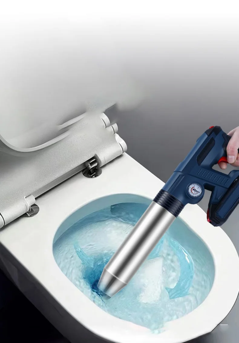 Rechargeable Electric Unclogging Drain Tool Cost-Effective for Kitchen Floor & Toilet Flexible Unclogging Pump with Rubber Cup