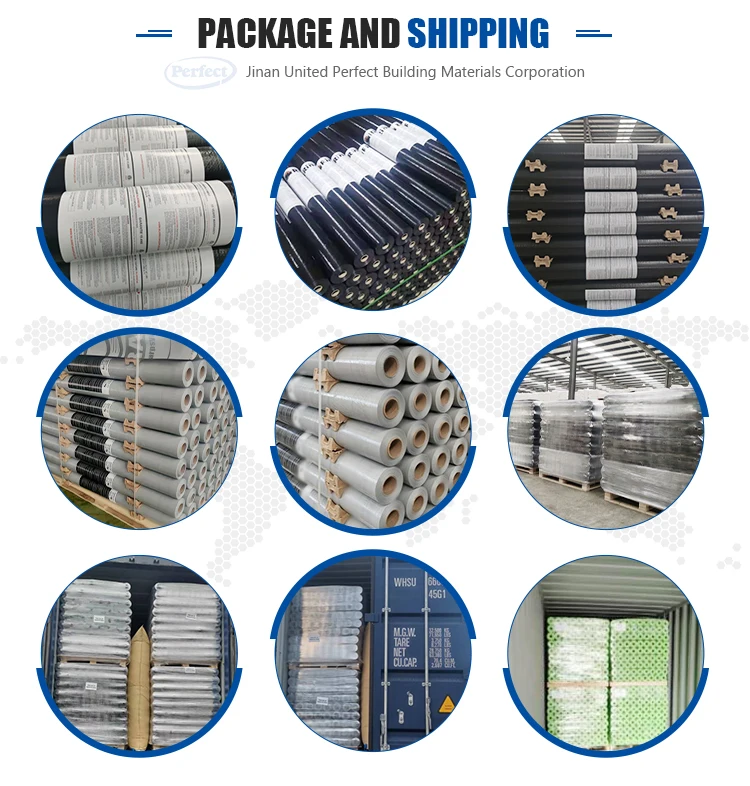 Logo Printing Synthetic Underlayment Light Weight Roofing Underlayment 3 Layer or 2 Layer Waterproof Roofing