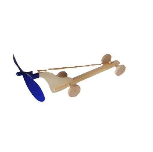 Science and Technology Small Production Model Competition Set Rubber Band Power Car Toy