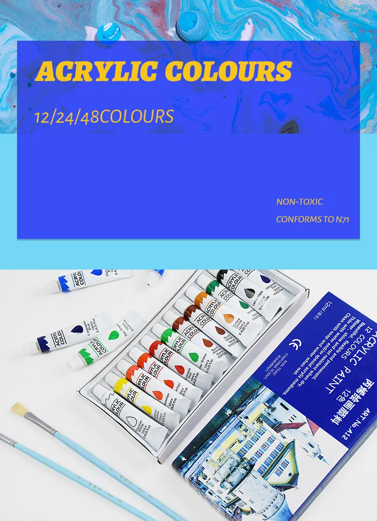 18 Colors Acrylic Paint Set – Legacy Crafts