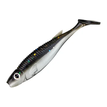 Artificial Fishing Lure for Lure Fishing Soft Bait Rubber Fish Plastic Shad Bait Silicone T Tail Swim Bait Catfish Marlin – Soft Lure – view 2