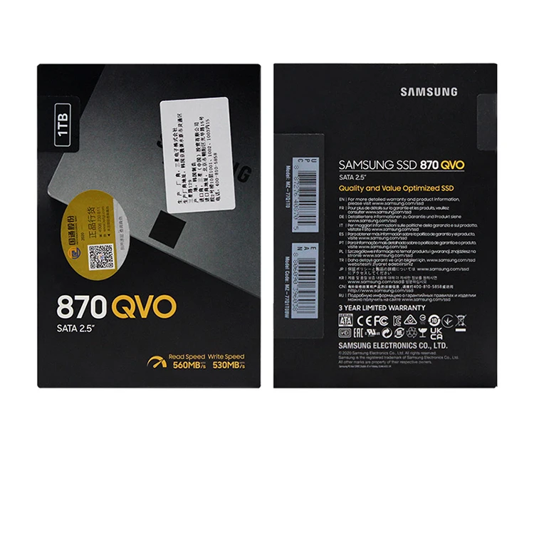 Samsung 870 Qvo Ssd 1tb 2tb 4tb Hd Ssd Disk 2 5 Internal Solid State Disk Hdd Hard Drive Sata3 For Laptop Desktop Buy Hard Drive Samsung Hard Disk Samsung Ssd Product On Alibaba Com