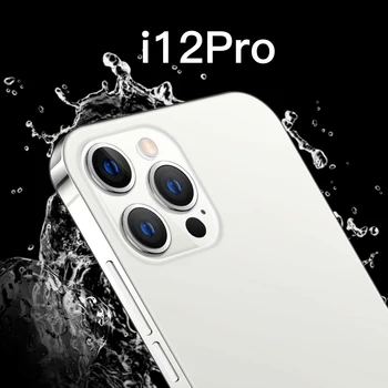 2021 Original phone i12 Pro MAX 6.7 inch Android Smartphones 12GB+512GB 10-Core 5G LET Cellphones 4 Camera cell phone