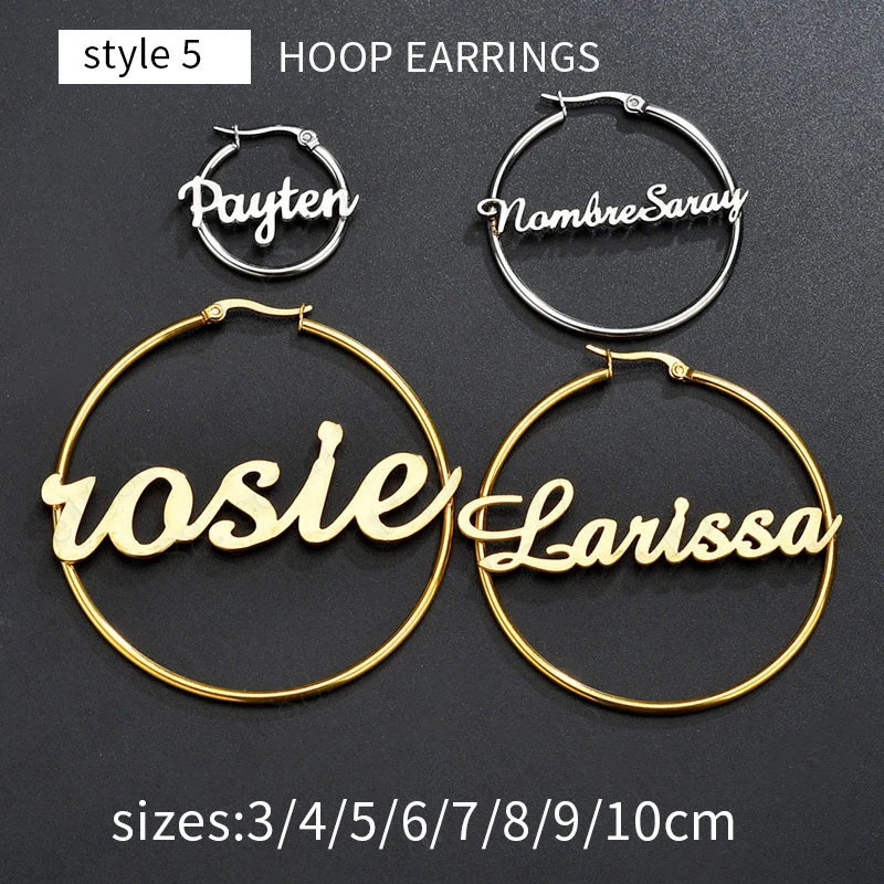 Diy Real Gold Plated Customs Name Plate Necklaces Stainless Steel