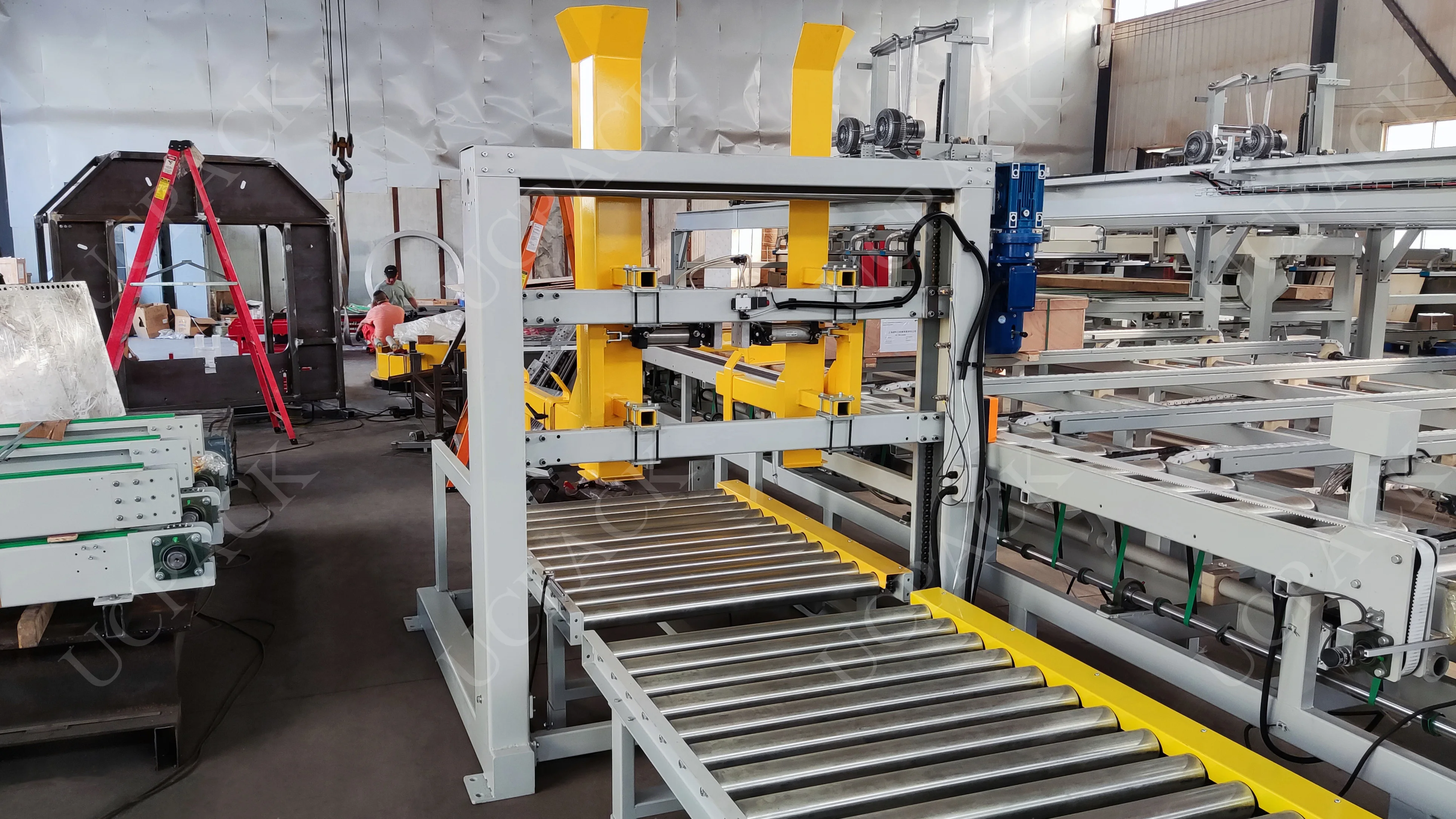 Roller Conveyor Table Motorized Pallet Rotation Turntable| Alibaba.com
