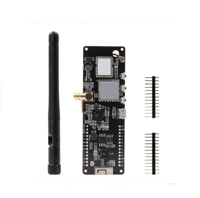 Fasizi T-Beam ESP32 WiFi Bluetooth Lora GPS NEO-M8N - Modulo Wireless 433MHz Con Porta 18650, Per Progetti IoT E Tracking
