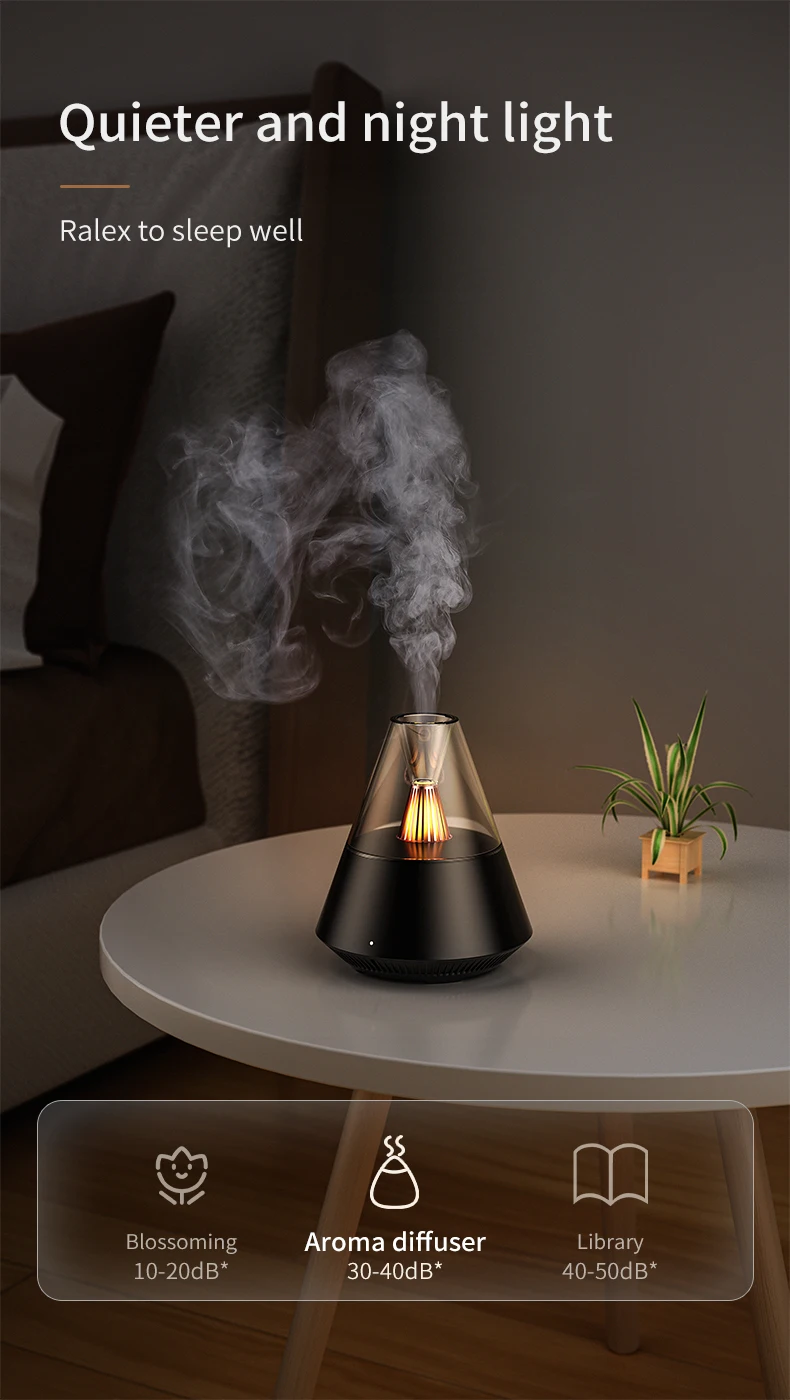 FUSMLI Aroma Diffuser - Portable Humidification & Aromatherapy