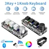 Black wired BT 2.4G receiver