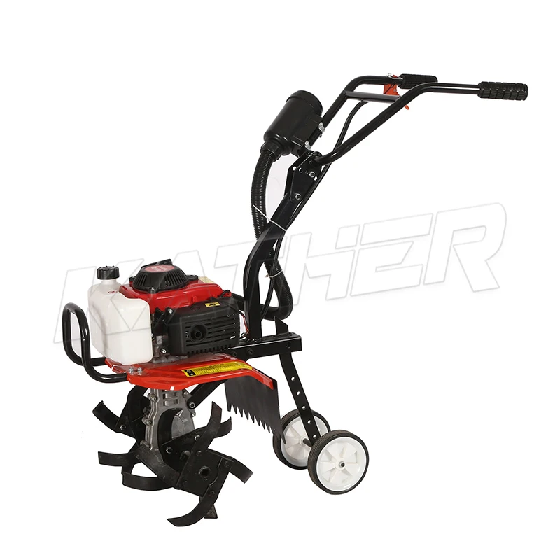 Cheap Price Gasoline Cultivators Mini Agricultural Equipment Walking Tractor Garden Power Tiller Rotary Petrol Farm Tiller