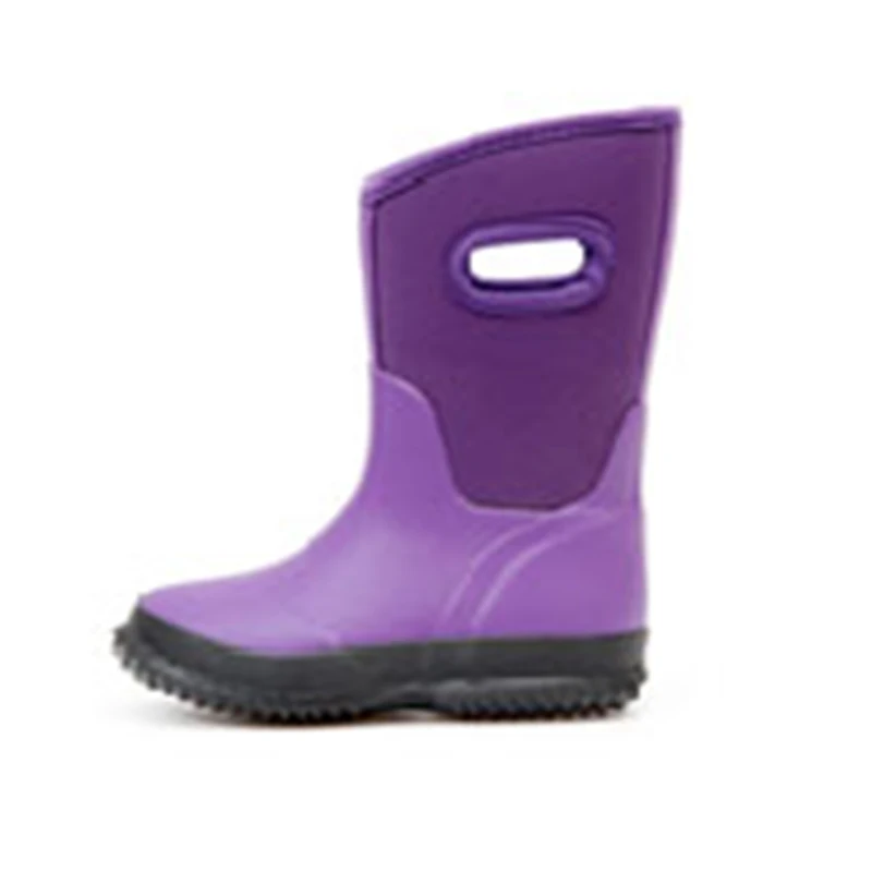 childrens neoprene lined wellies