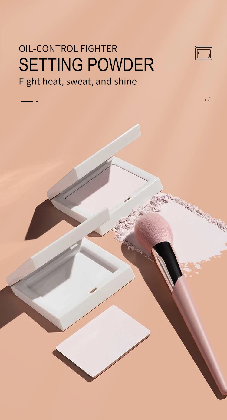 Oem Oilcontrol Waterproof Pressed Powder Foundation Palette Private