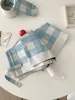 Positioning grids blue manual ball umbrella