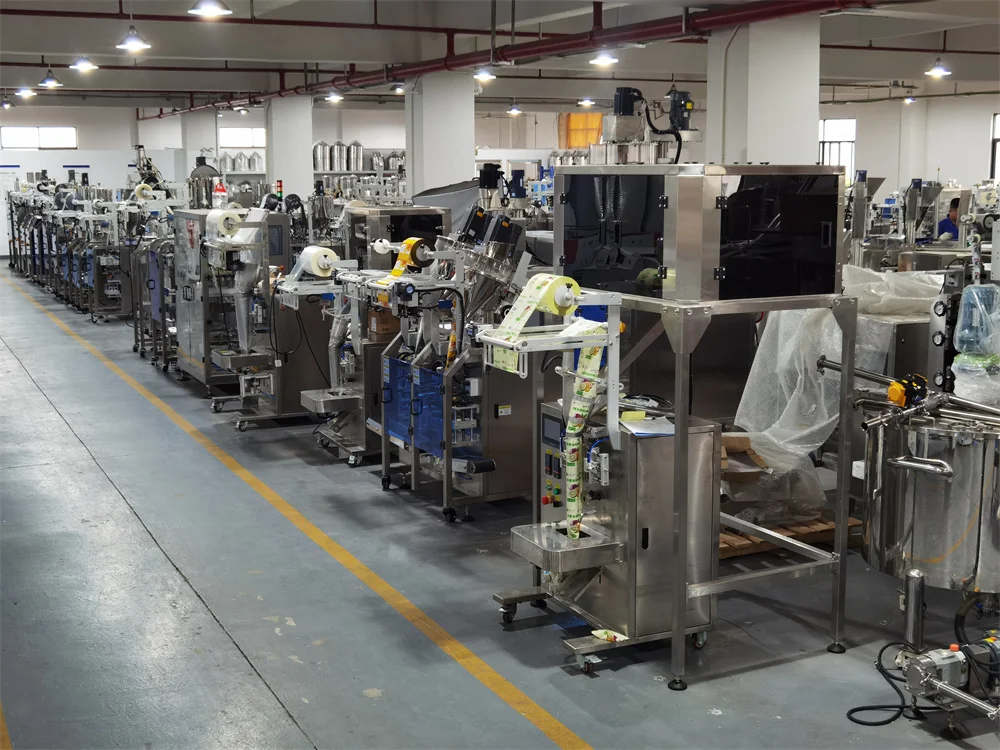 Automatic Sachet Pouch Snacks Sunflower Seeds Chia Seeds Packaging Ice Candy Sour Sweet Gummy Freeze Dried Candy Packing Machine