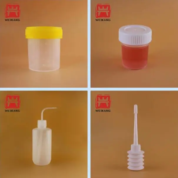 250ml Plastic Empty Sterile Packaging Animal Vaccine Bottle