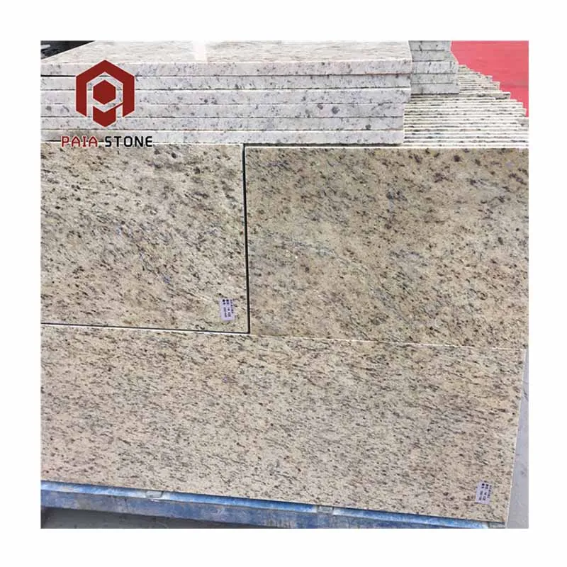 Tabiiy Giallo Ornamental Vitoria sariq granit plitasi narxi; kichik plitalar, devorlar va binolarni qoplash uchun granit plitalar, dizayn