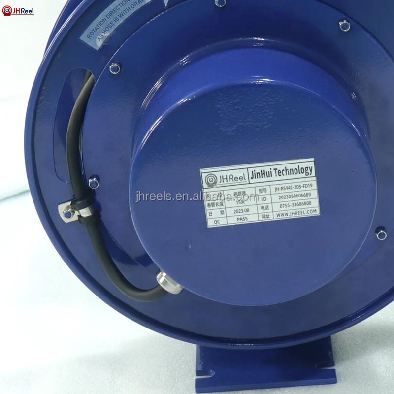 Jh Retractable Electric Cable Reel For Robotics Arm Spring Loaded Cable ...