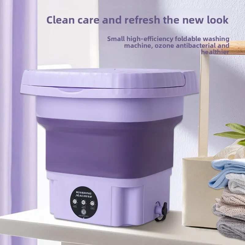 Hot Selling Portable Washing Machine 9L High Capacity Mini Washer Foldable Washing Machi