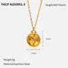 Collana zodiacale in oro Ariete