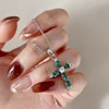 Rhodium Plated Green 1