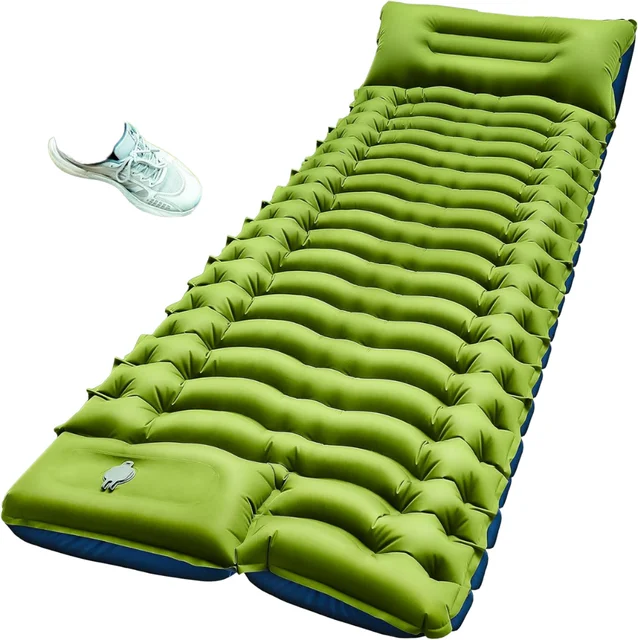 Super Comfortable Compact TPU Sleeping Pad Backpack Air Camping Mat for Hiking Easy to Carry Mattress Mat
